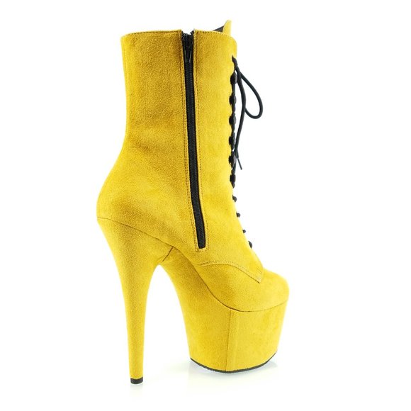 Mustard FX 7 inch high heel platform ankle boots - Picture 11 of 11